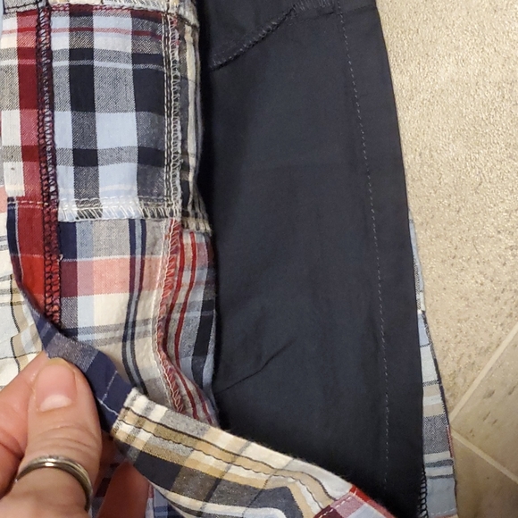 Ann Taylor Loft Plaid Patchwork Mini Skirt - Picture 9 of 9